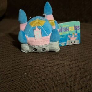 Disney Blue and Pink Stuffed Animal Plush